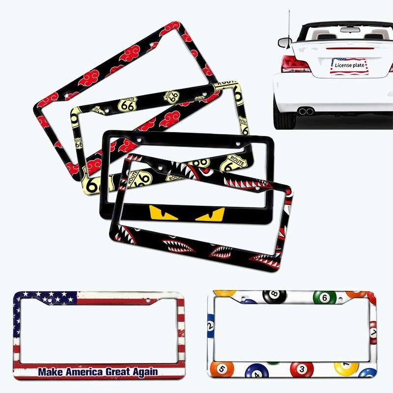 Premium Silicone Car License Plate Frame Australian Vehicle Styling Accessory