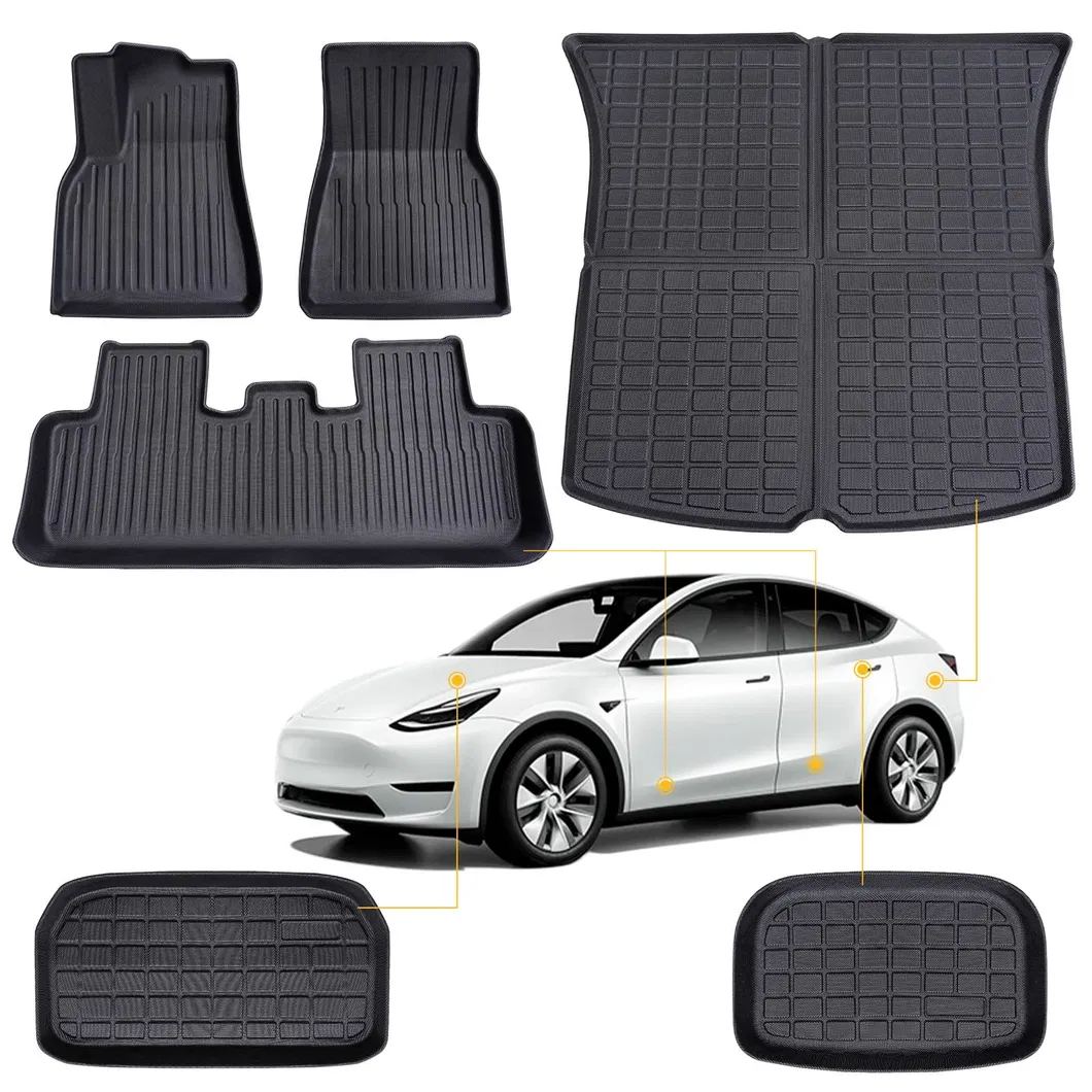 Tesla Model Y Floor Mat View 1