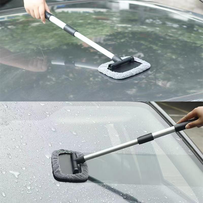 Hot Sale Aluminium Alloy Telescoping Long Handle Car Window Cleaning Mop Cleaning Tool