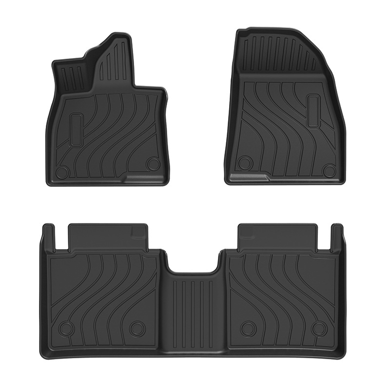 TPE Car Floor Mats Full Coverage Anti Dirt and Wear-Resistant Foot Mat Interior
