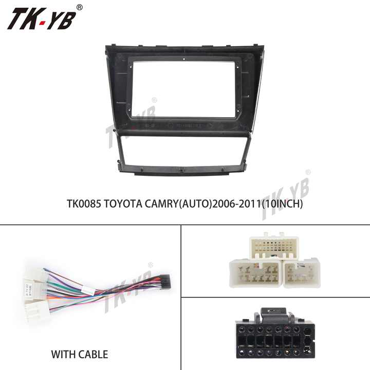 Navigation Audio System Tk Car Frame 2006 10 Inch Radio Frame Car Dashboard Accessories for Toyota Camry