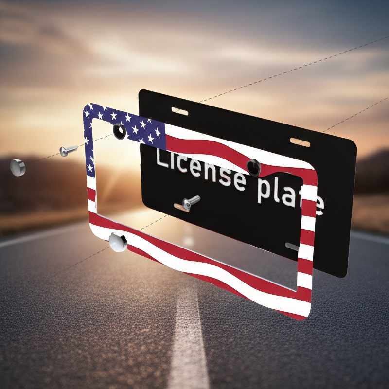 Premium Silicone Car License Plate Frame Australian Vehicle Styling Accessory