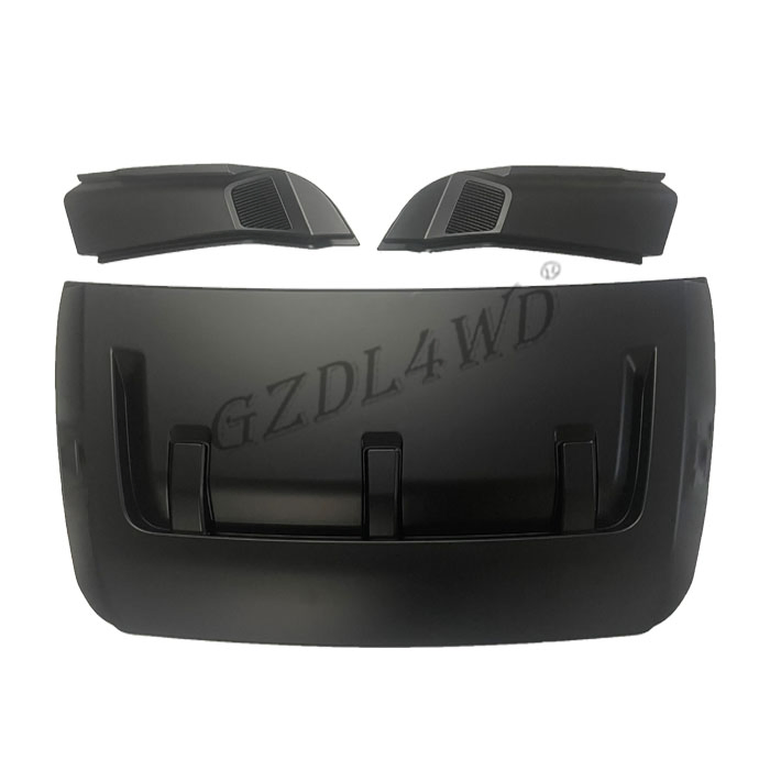 Car Decoration Bug Shields Hood Bonnet Scoop Cover Front Engine Accessories for Ford Ranger T9 2022 Car Styling Moulding