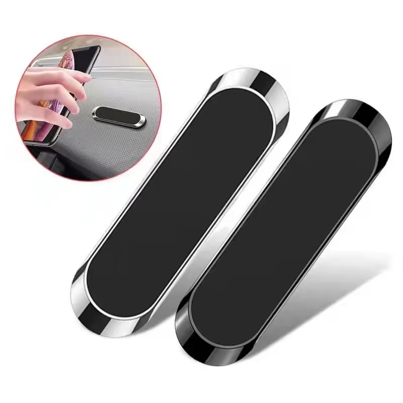 Wholesale Gift Vacuum Strong Magnets Metal Aluminum Alloy 360° Rotating Car Accessories Navigation Dashboard Fixed Bracket Mobile Cell Phone Holder