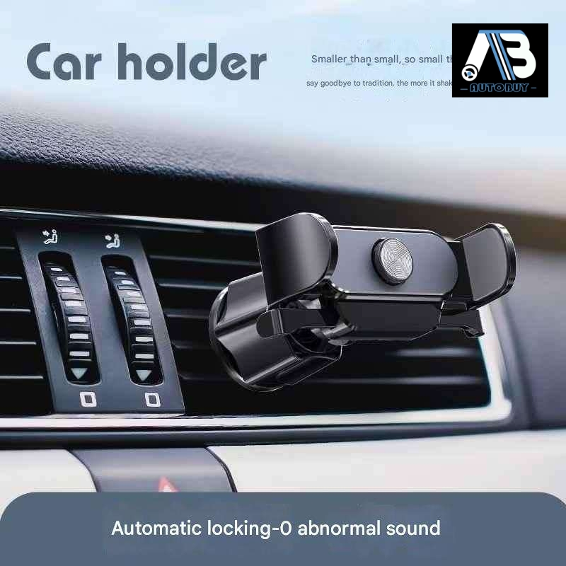 Dual-Mount (Suction + Vent) Versatile Car Phone Mount