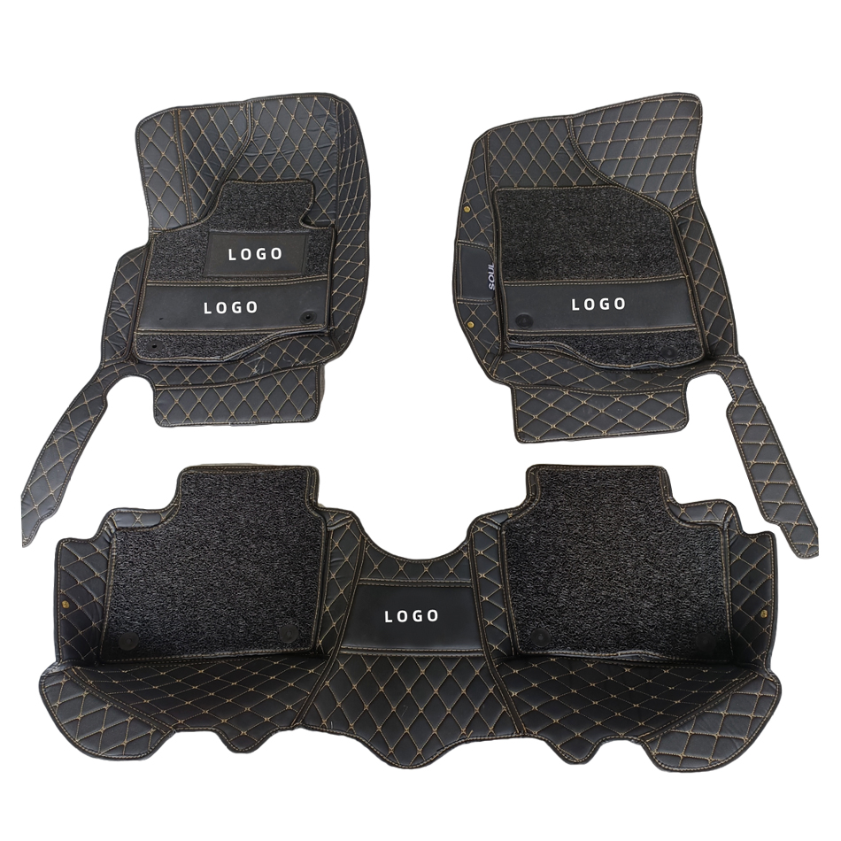 High Precision 3D Leather 5D Car Floor Mats for Vios