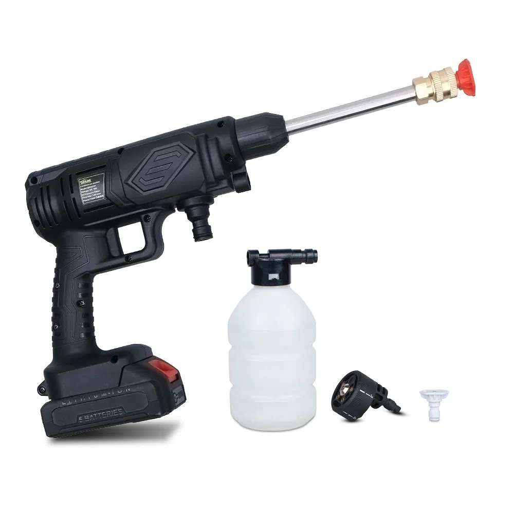 Car's Gift Qxq1101 Cordless Car Washer Machine High-Pressure Lithium Cleaning Tools