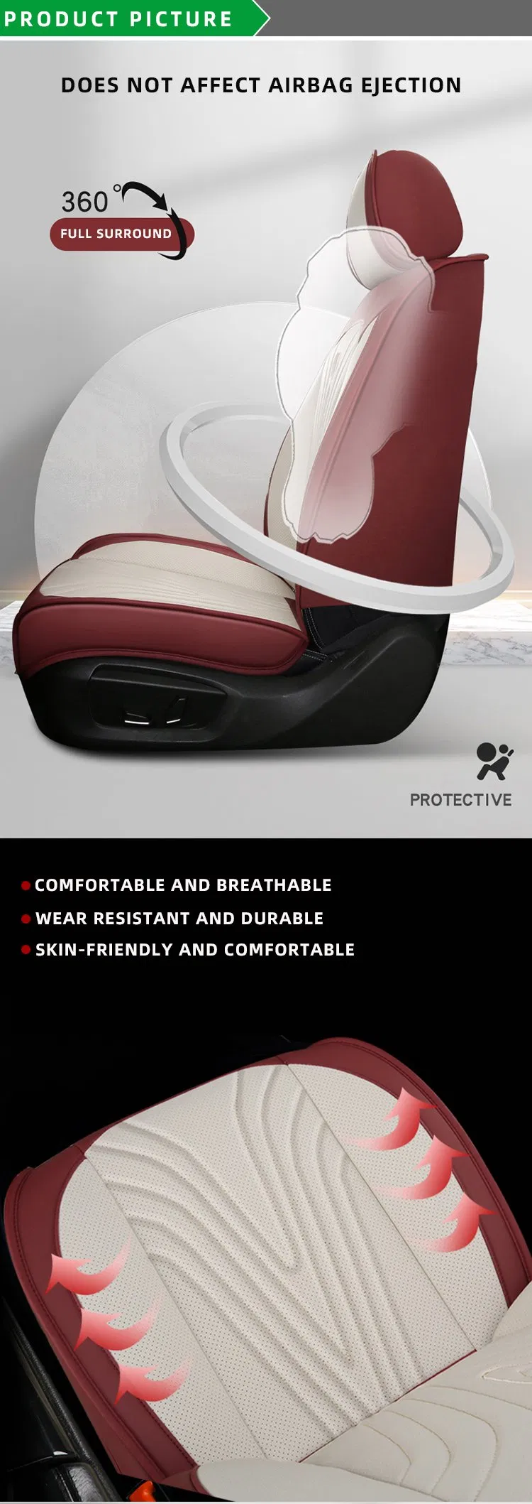 Waterproof Car Seat Material