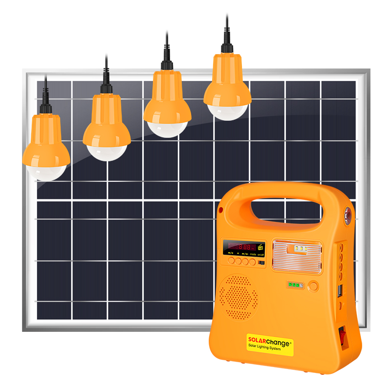 Chinese ODM OEM Factory Verasol Certified Solar Lighting System 5W 10W 15W 20W with Torch Radio MP3 Bluetooth Intergraged