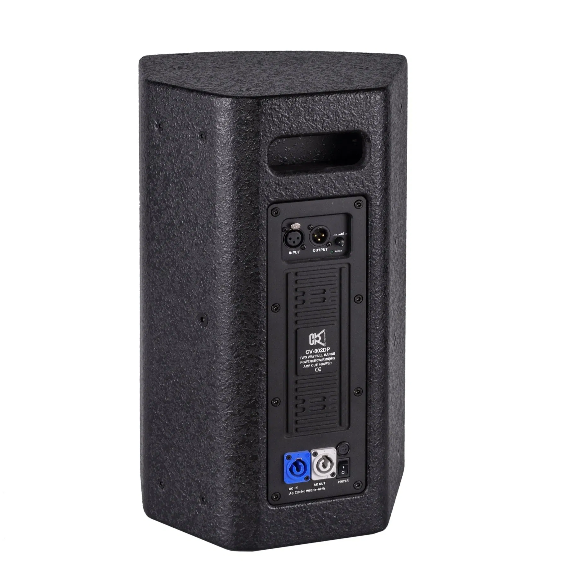 New Arrival fashion Cabinet Design Two Way Full Range Loudspeaker System One High Efficient 8 Inch Woofer and One 1.4 Inch Tweeter Plywood Cabinet Design PA