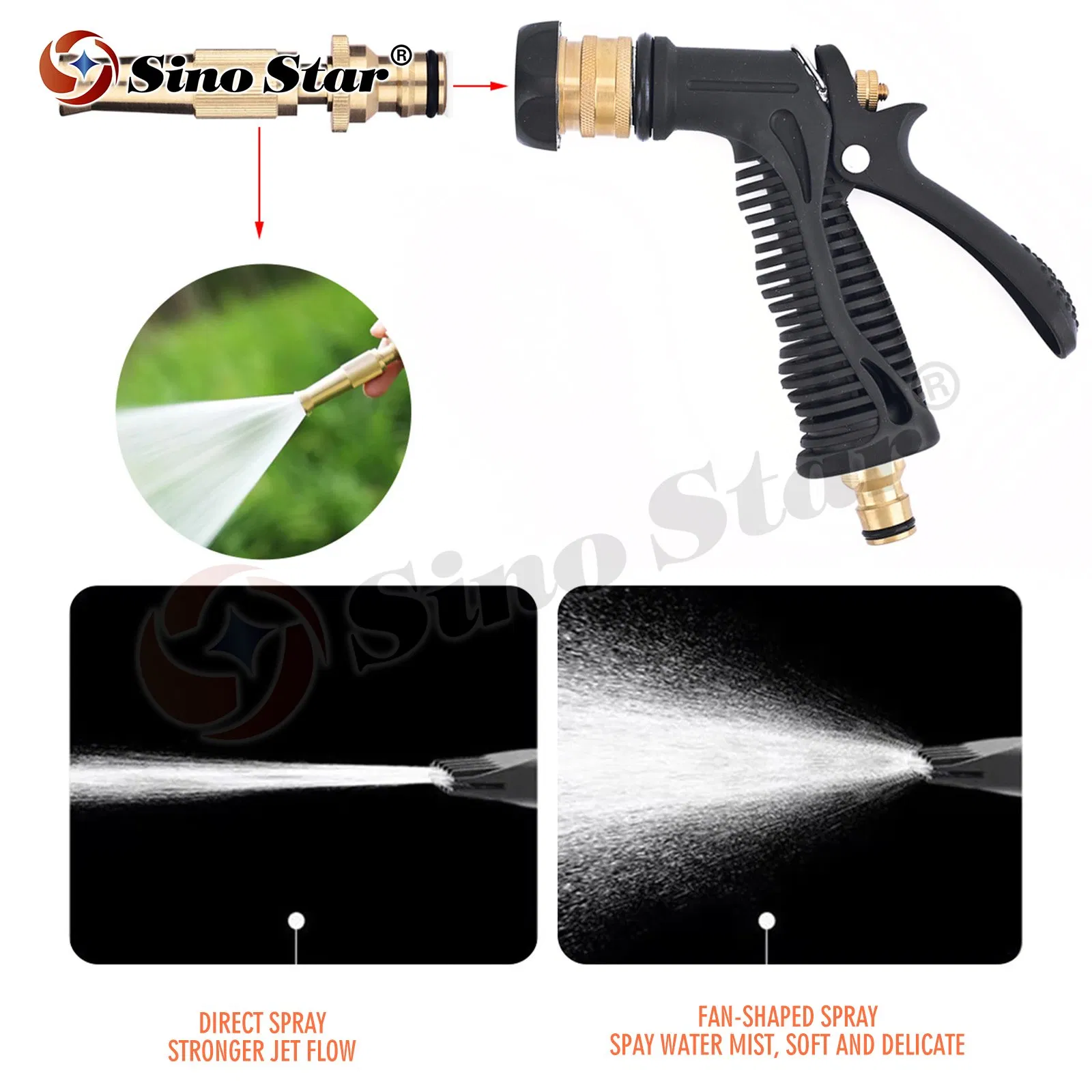 Low Pressure Adjustment Lance Soap Snow Foamer Car Washing Tools Cleaning Gun