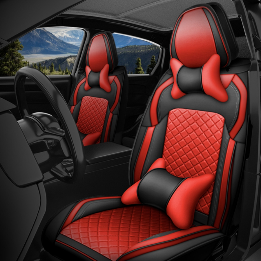 Accessories, Electronics &amp; Tools Interior Accessories Car Seat Covers All Seasons Waterproof Full Set Sport Style Leather Car Seat Covers