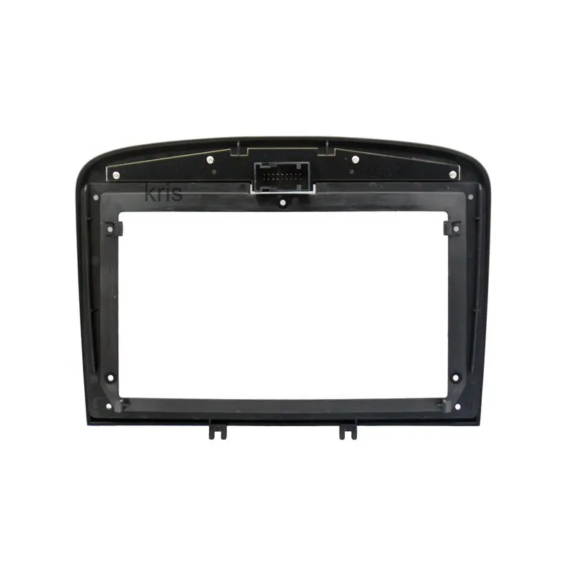 Car Fascia Frame GPS Navigation Frame Auto Spare Parts Accessories Suitable for Peugeot 308 9"