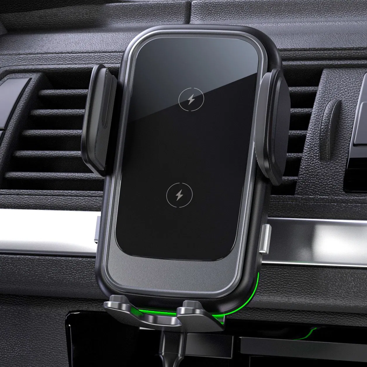 15W Fast Charging Wireless Car Phone Mount for Easy Use