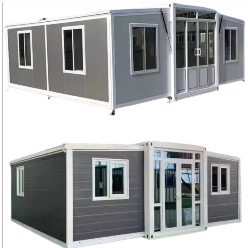 Customized Foldable Luxury Modern Design Modular Mobile Outdoor Portable Steel Frame Living Expandable Container Houses for Prefabricated Building Villas
