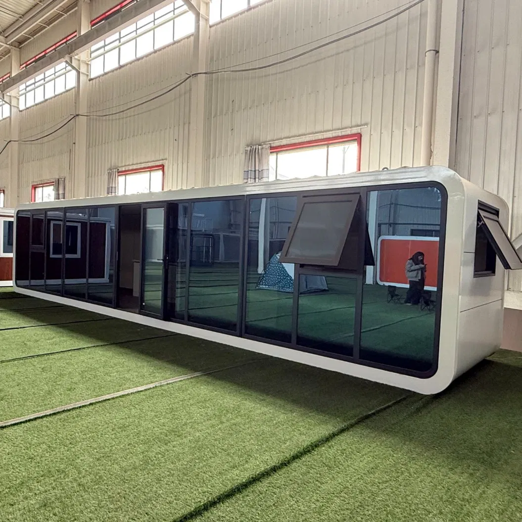 Modern Luxury Mobile Tiny Portable Pod Modular Prefab Apple Cabin House for Office/Hotel/Rresort/Inn/Airbnb