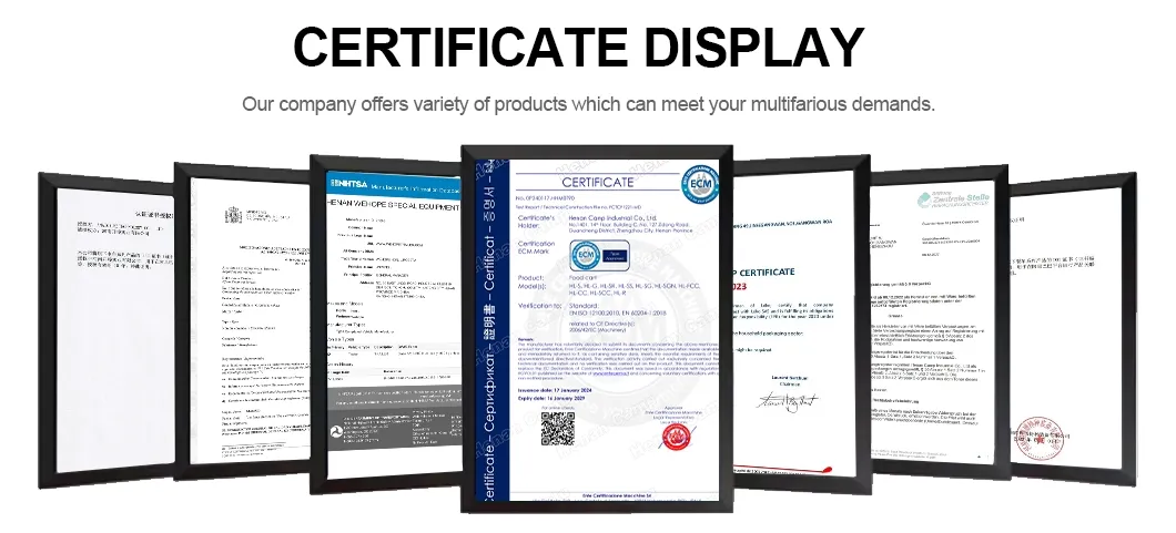 Industry Certifications