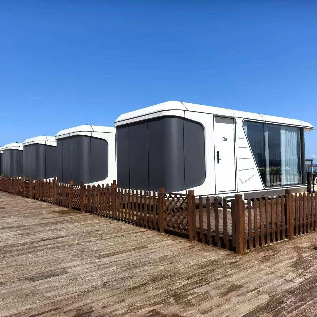 Space Capsule Prefabricated House Capsule House for Emergency Shelter with Quick Lock System