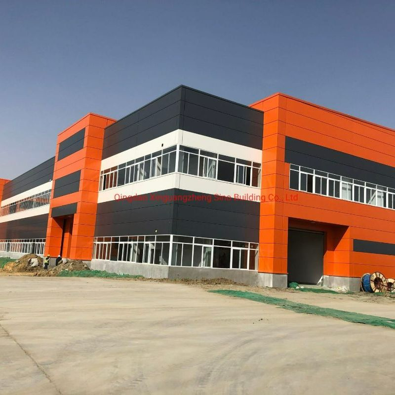 Large Span Industrial Factory Shed Prefabricated/Prefab Steel Structure Warehouse Workshop