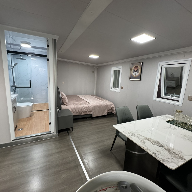 20FT 30FT 40FT Customized 2 Bedroom 1 Bathroom Luxury Prefabricated Modular Office Home Expandable Container House