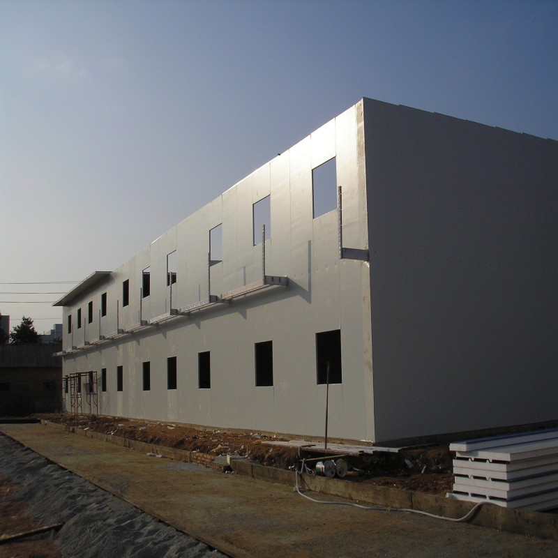 Tunnel Construction Canteen Modular Prefabricated Heat-Insulated Prefab House