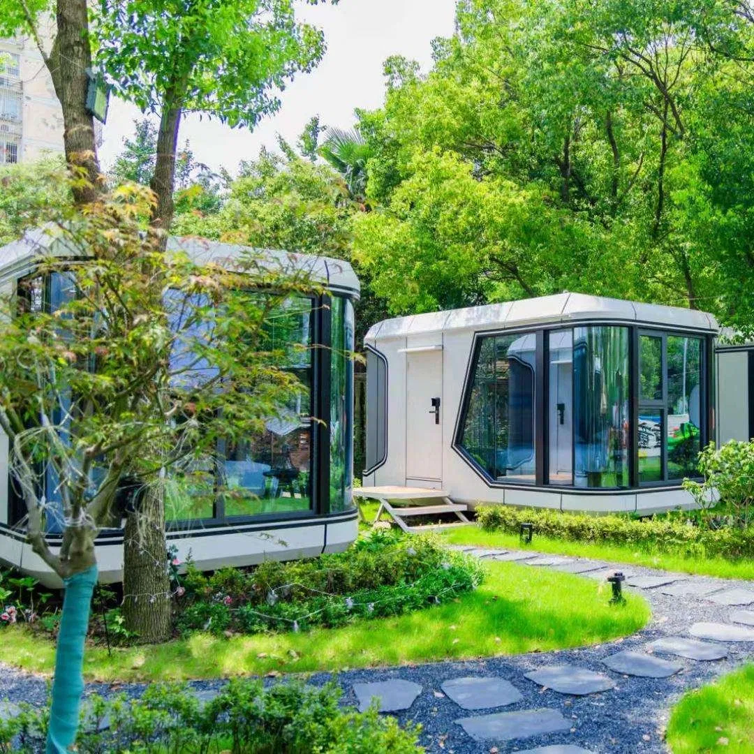 Space Capsule Prefabricated House Capsule House for Emergency Shelter with Quick Lock System