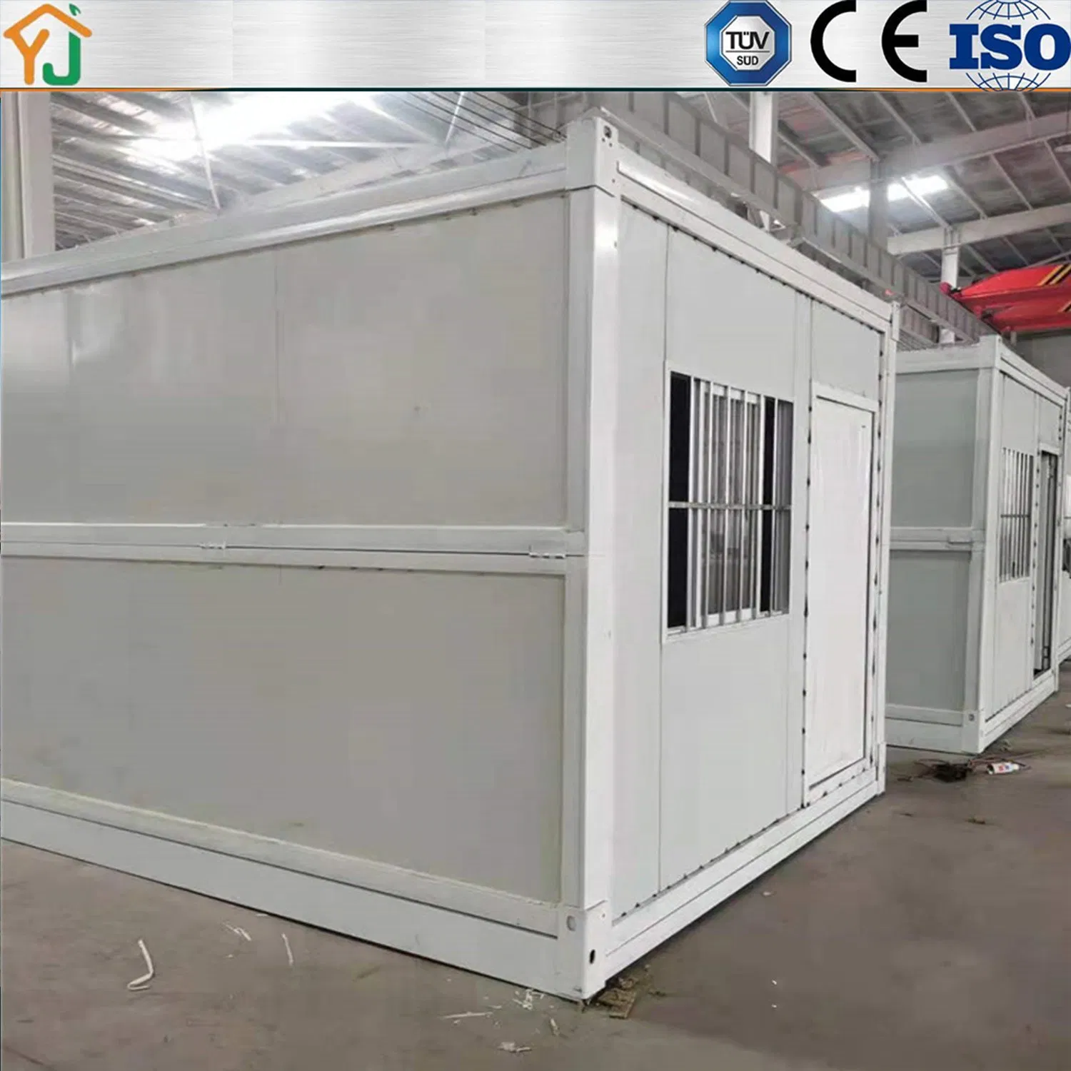 Simple Installation of Prefabricated Flat Packaging Containers for Offices/Stores/Accommodation