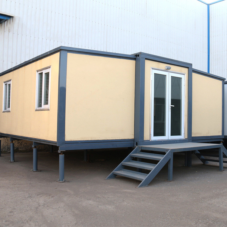 20FT 40FT Movable Prefabricated Flatpack Modular Office Expandable Container House with Toilet