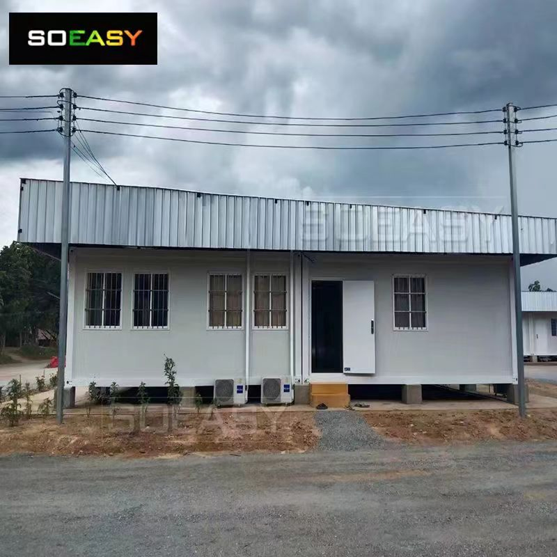 Customized Luxury Tiny Building Prefab Prefabricated Container House Container Villa Labor Camp Site Office Dormitory Housing