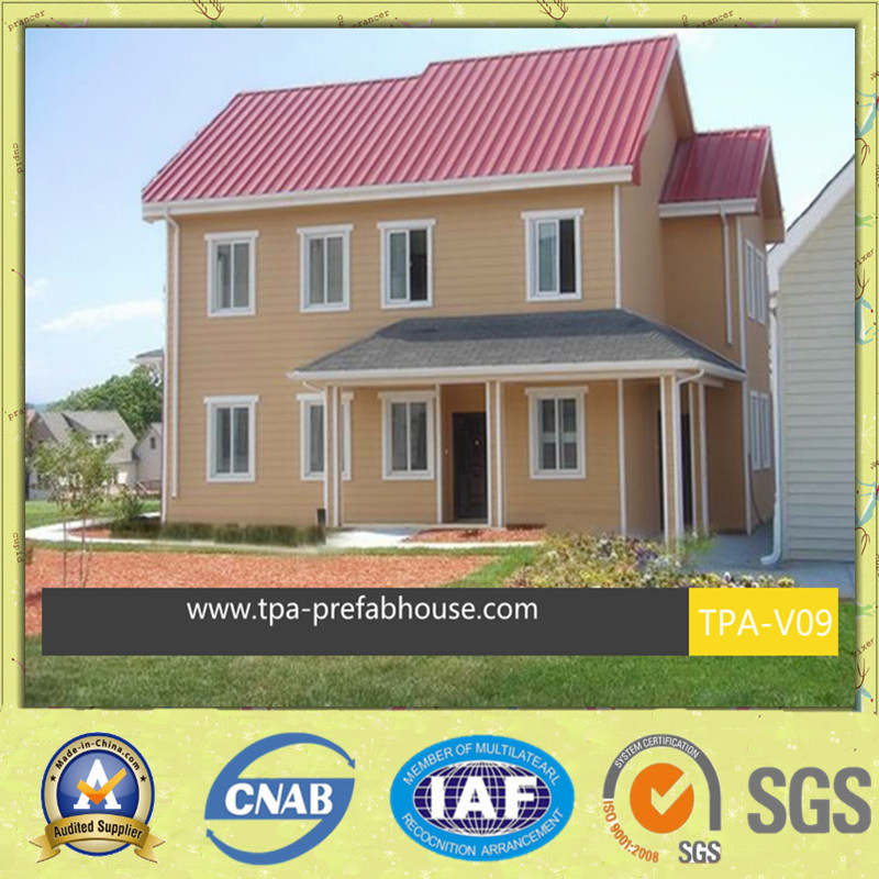 Prefabricated Family House in Double Storey