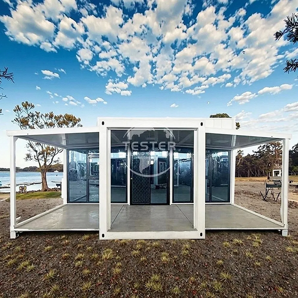 Anti-Seismic 30FT Light Prefabricated Green Portable Container House for Emergency Shelter Areas