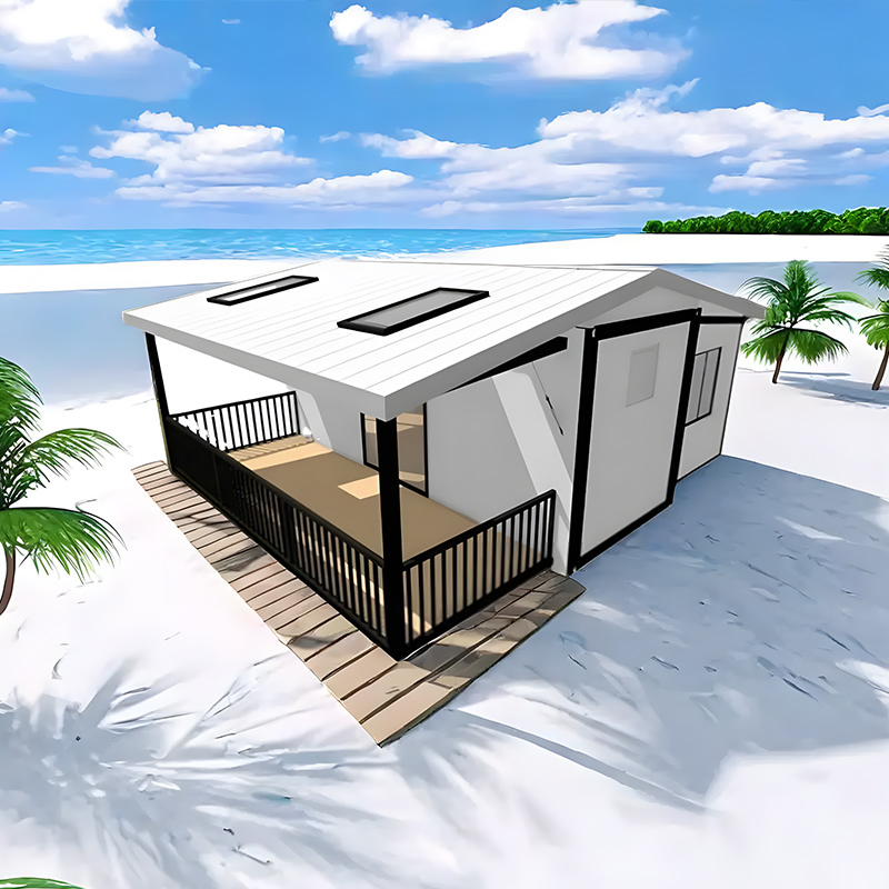 Beautiful Living Fabricated 2 Bedroom House Double Storey Prefabricated Modular Container House