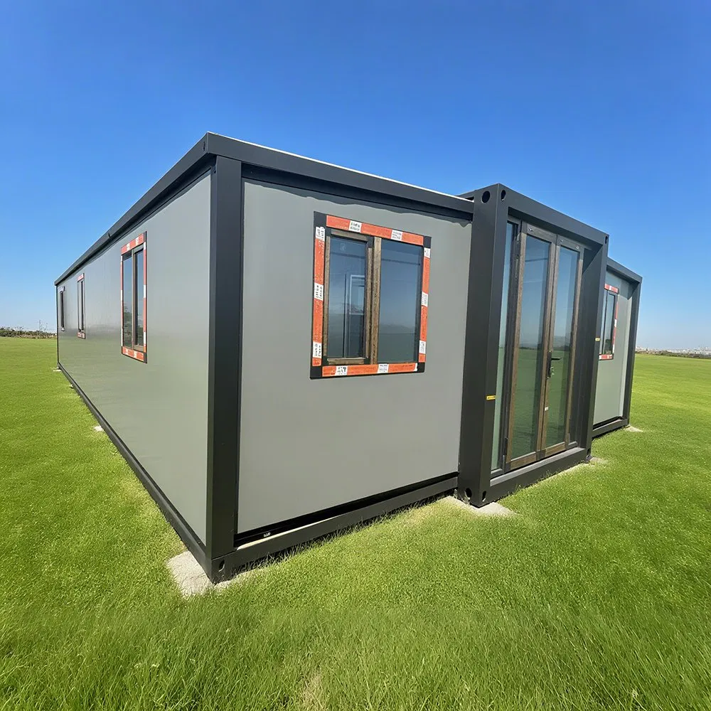Prefab House Foldable Container Office with EPS Sandwich Panels Fireproof Design Foldable House Portable House