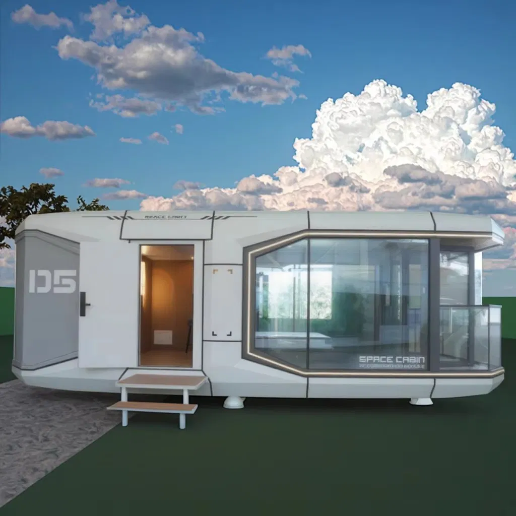Luxury Prefabricated Aluminum Structure New Commercial Space Capsule Mobile Waterproof Tiny House