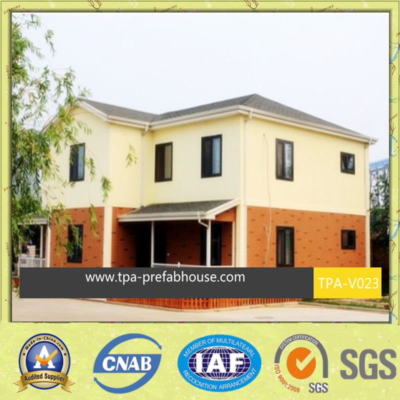 Prefabricated Family House in Double Storey