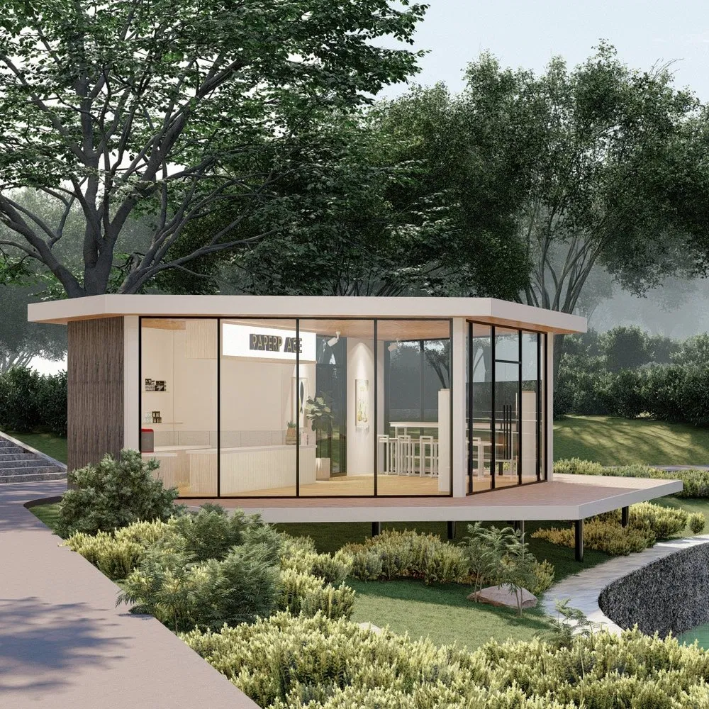 Portable Prefab Modular Mobile Home Suppliers Fireproof Bx-02 Prefabricated Space Capsule House for Clothing Boutique