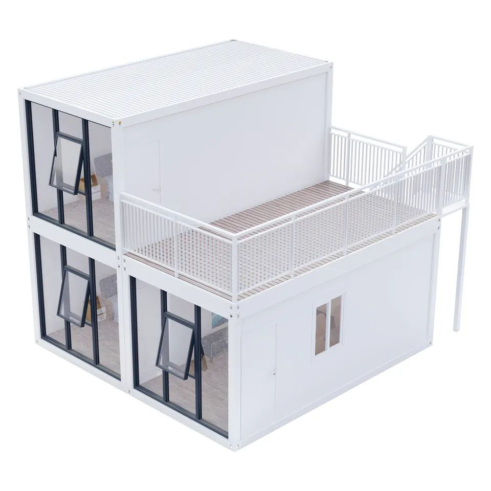 Hot Sale Modular Prefabricated Flat Pack Container for Temporary Office Use