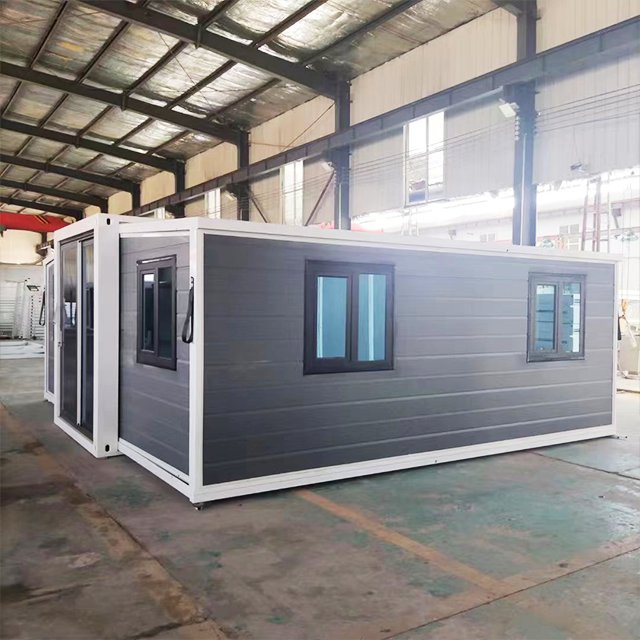 Green and Environmentally Friendly Folding Container Houses, Luxury Prefabricated Houses, Residential Steel Structures, Family Houses