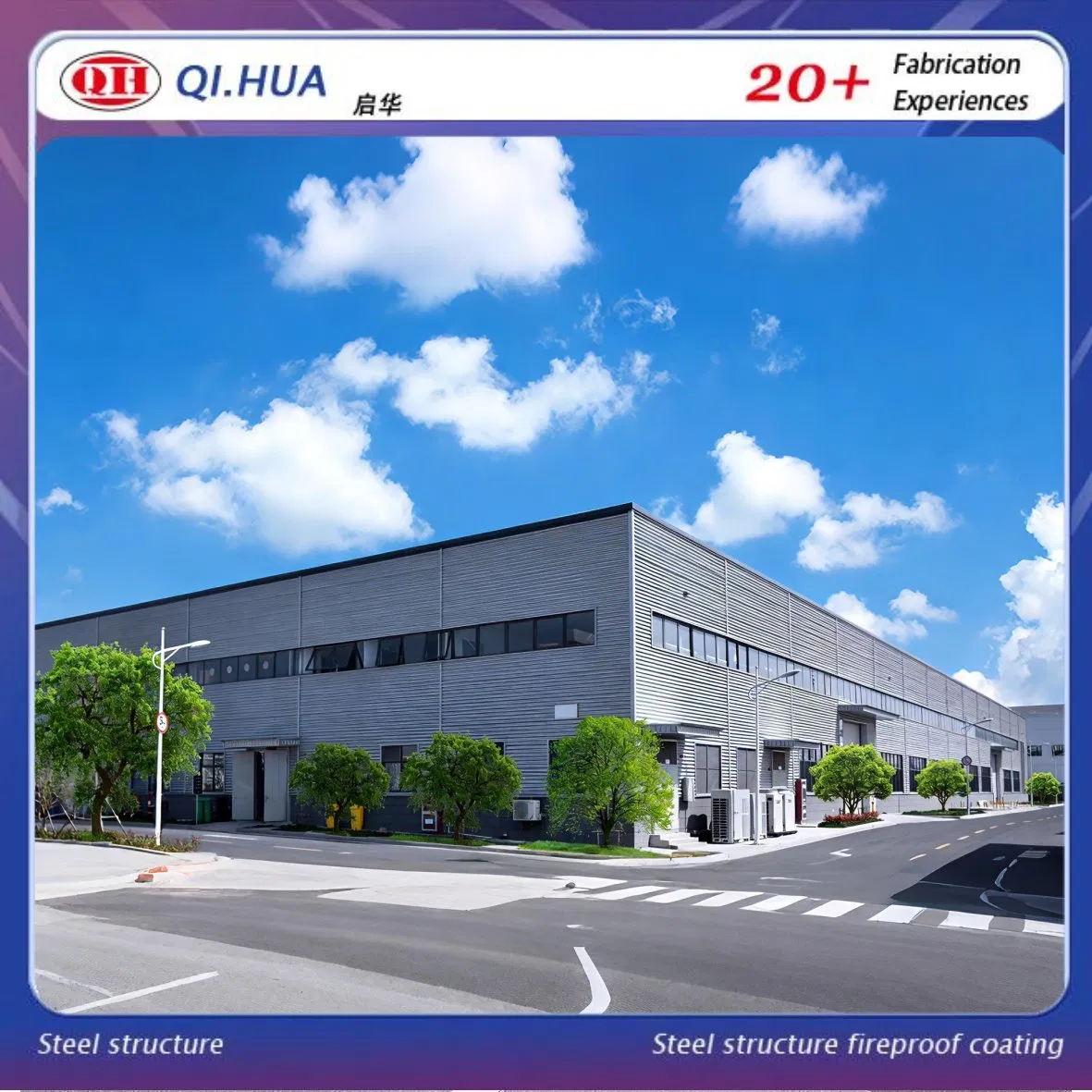 Industrial Prefabricated House Steel Structure for Workshop and Warehouse Construction