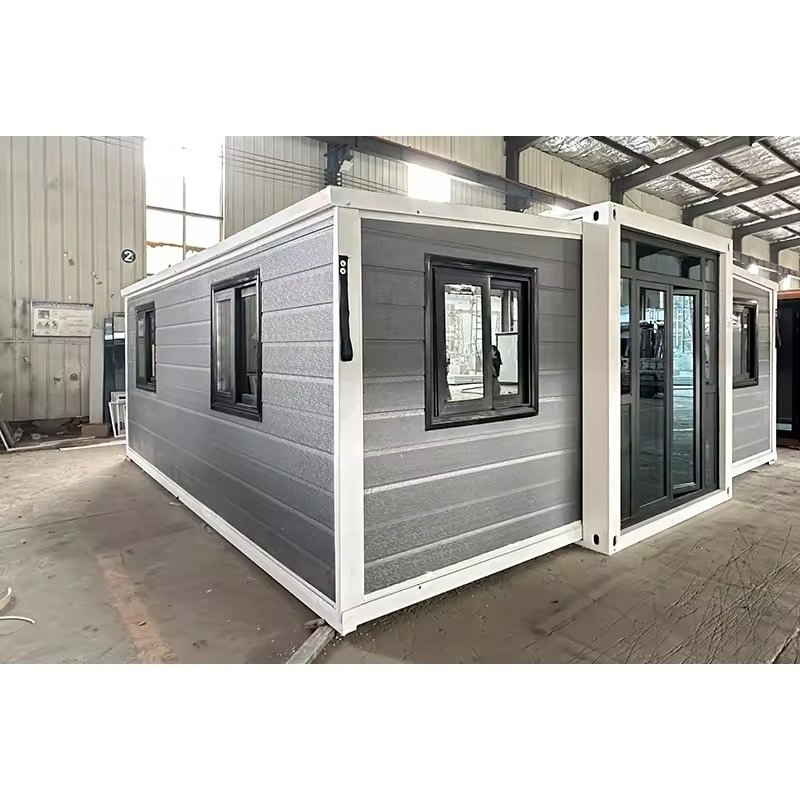 Green and Environmentally Friendly Folding Container Houses, Luxury Prefabricated Houses, Residential Steel Structures, Family Houses