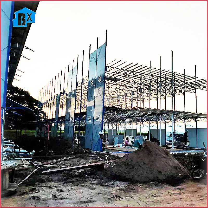 Cost Effective Double Storey Prefabricated Light Steel Structure House