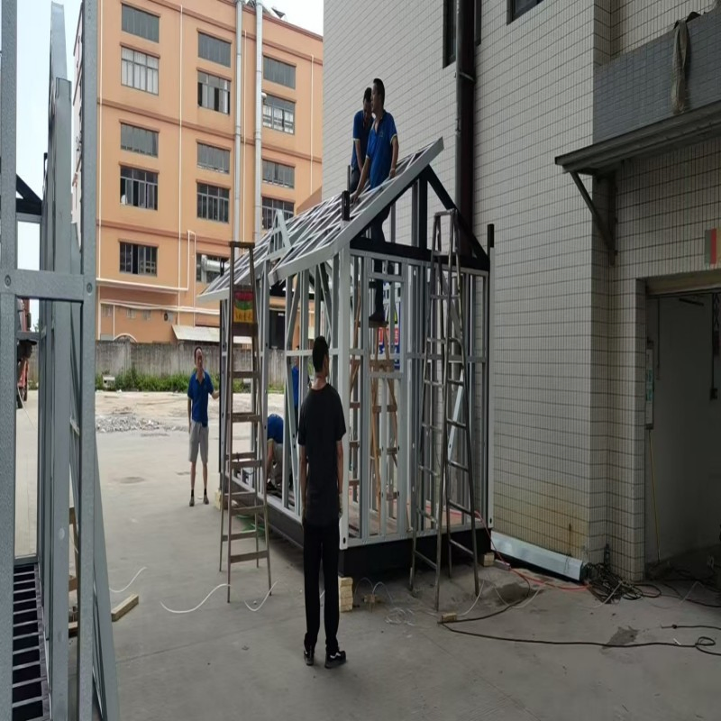 Emergency - Shelter Steel Modular Prefabricated House, Quick Deployment