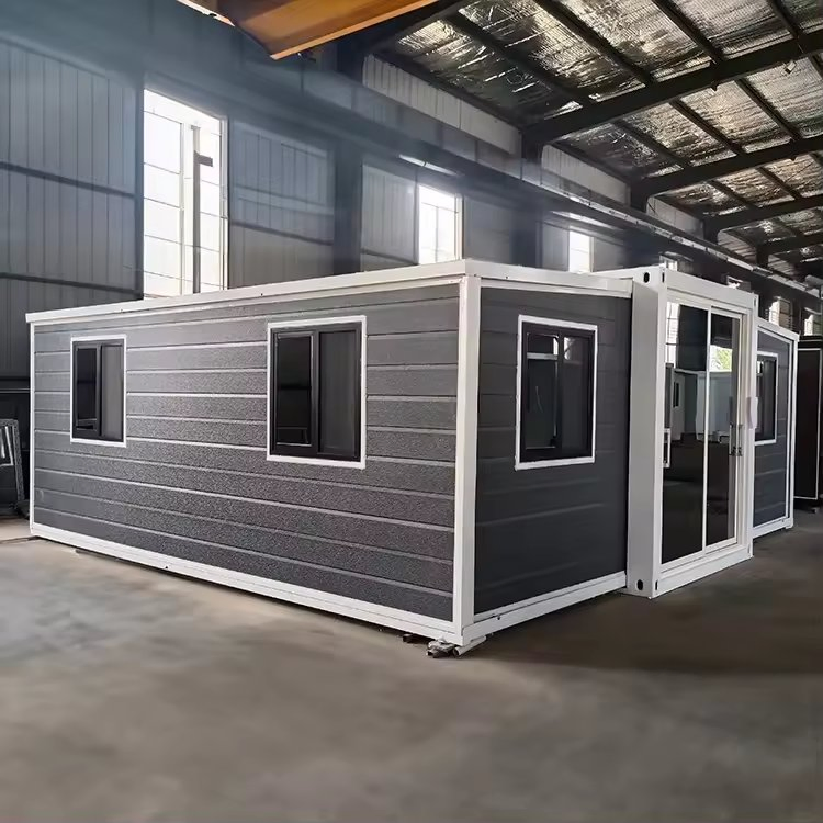 Green and Environmentally Friendly Folding Container Houses, Luxury Prefabricated Houses, Residential Steel Structures, Family Houses
