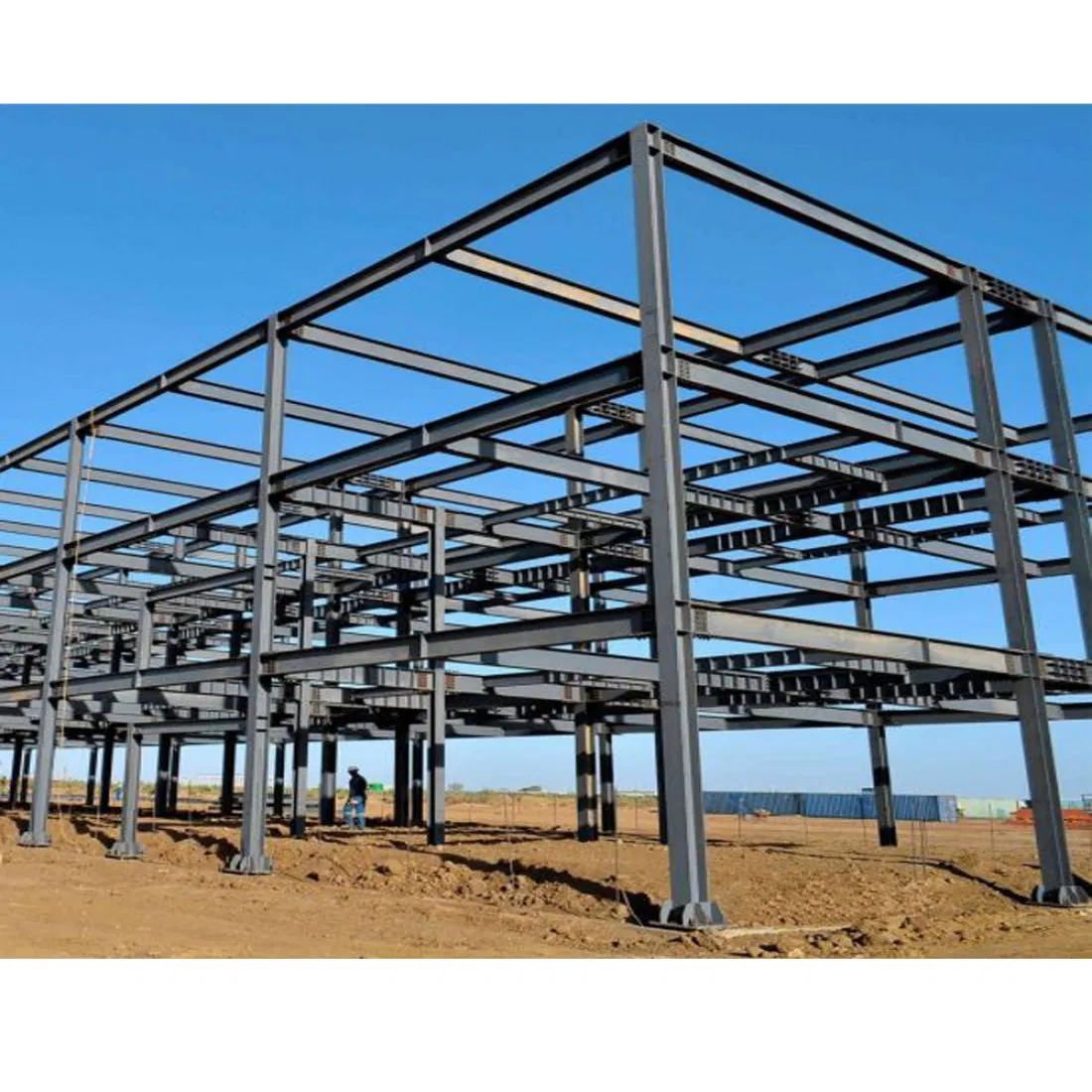 Custom Size Modern Multi-Floor Prefabricated Steel Structure School Building with Classroom for Commercial Use