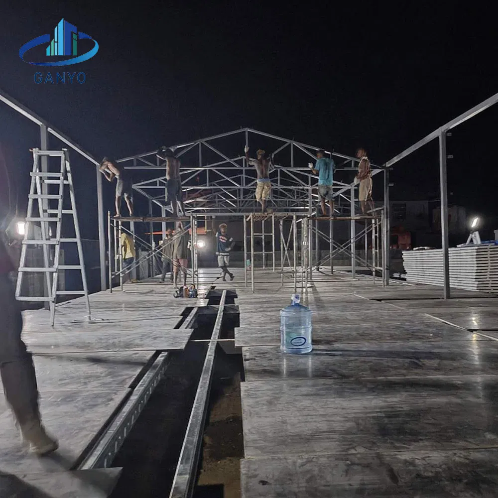 Cheap Modular Prefabricated Steel Frame Fireproof Mobile Prefab Tiny House