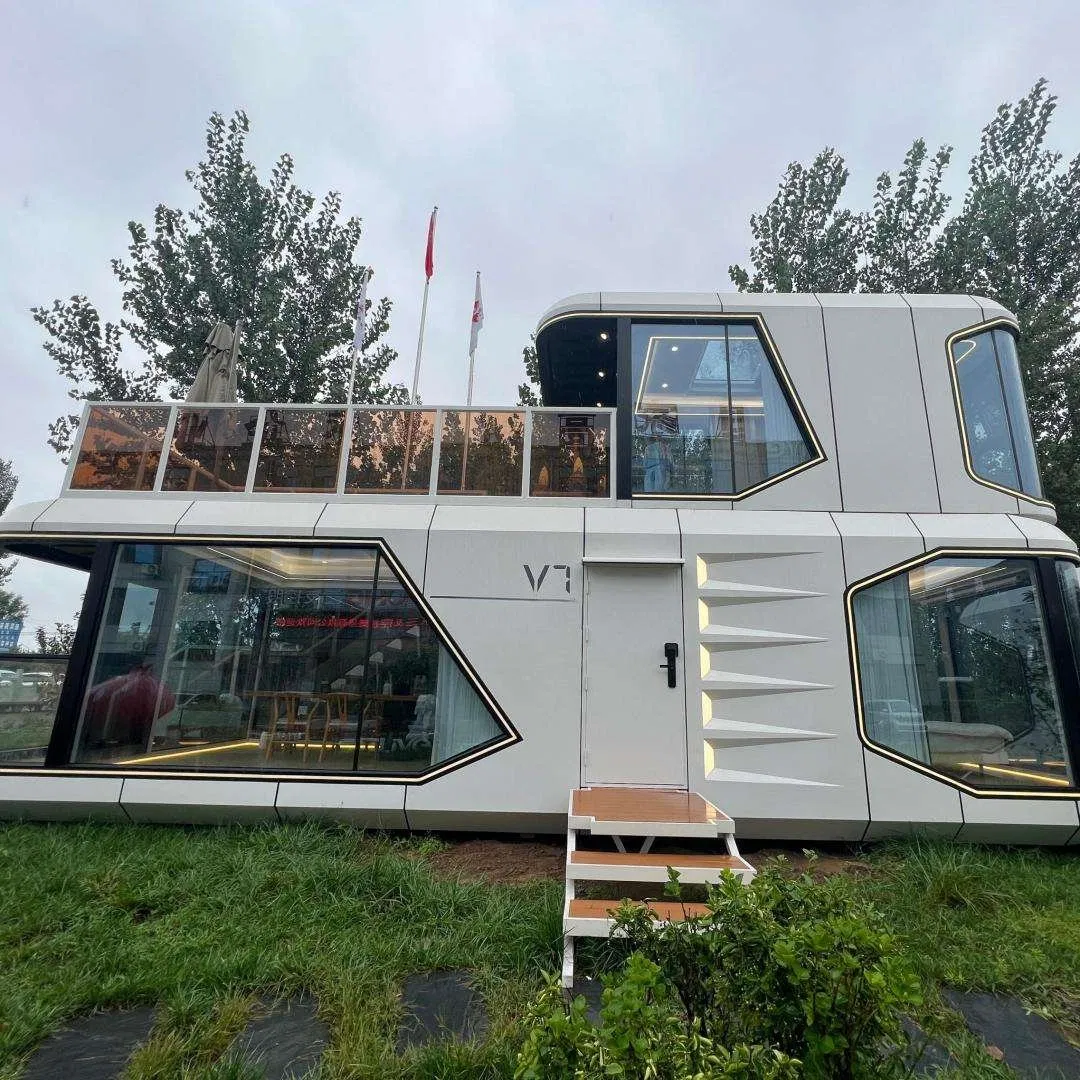 Space Capsule Prefabricated House Capsule House for Emergency Shelter with Quick Lock System