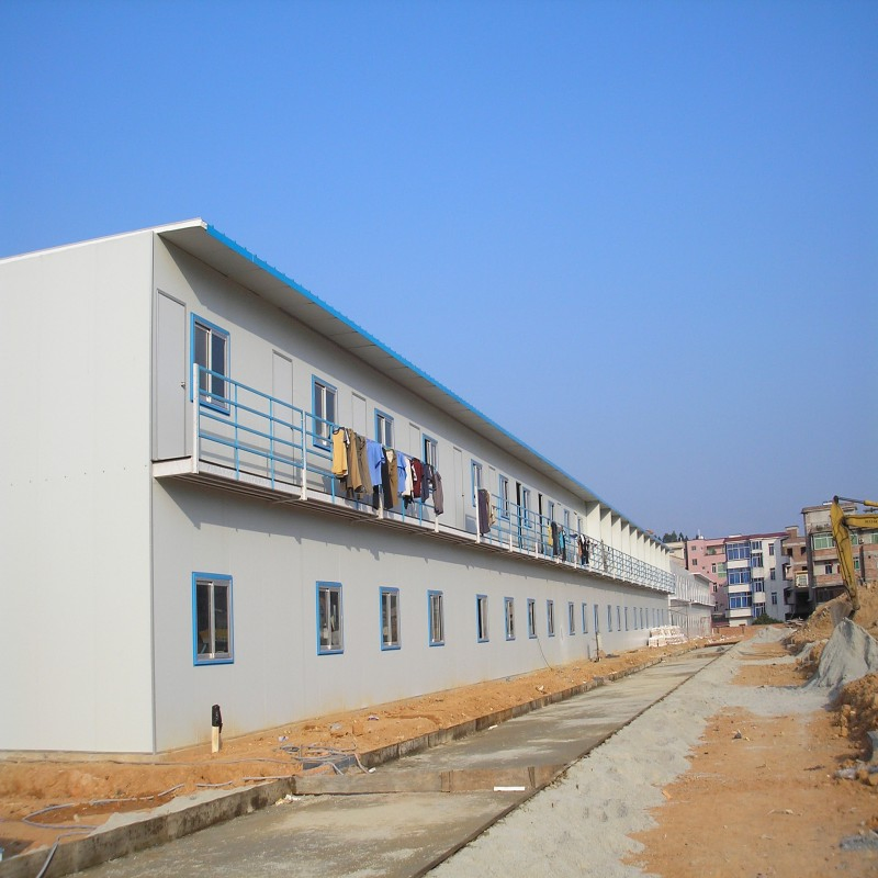 Tunnel Construction Canteen Modular Prefabricated Heat-Insulated Prefab House