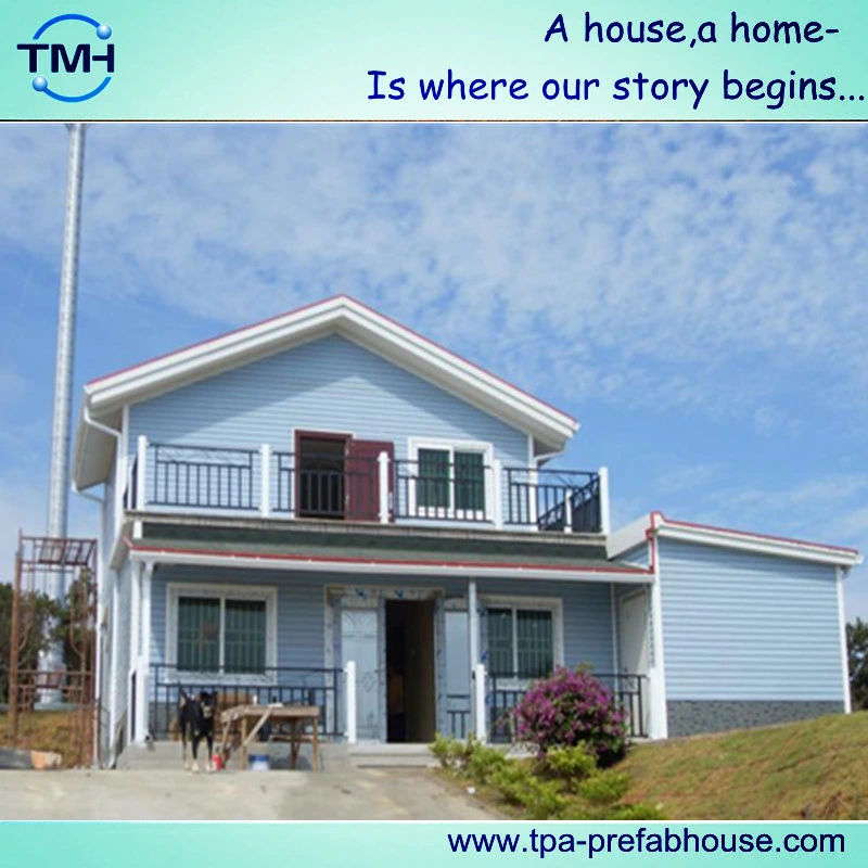 Economicial Prefabricated House in Double Storey