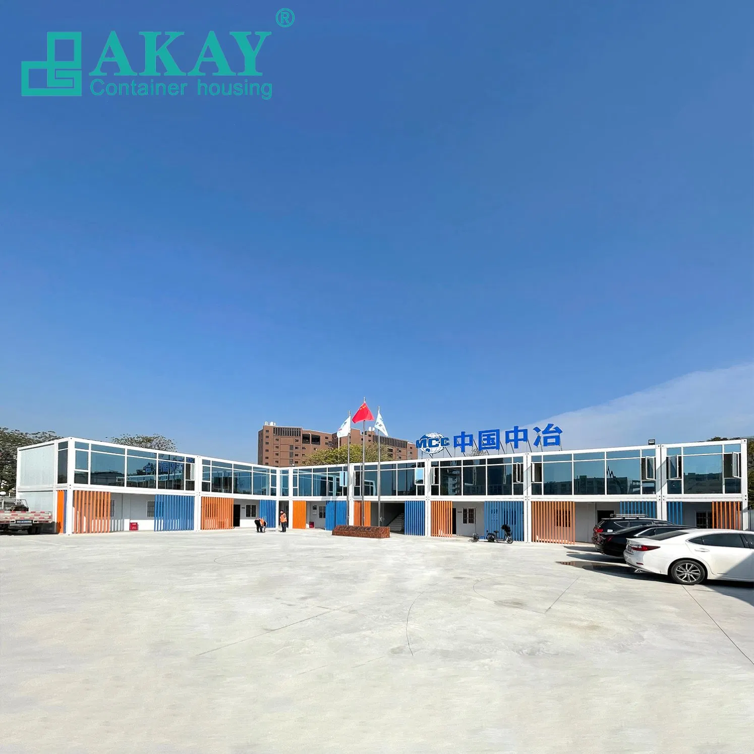 Customized 20/40FT Living Office Casa Contenedor Modular Portable Prefabricated House Prefab Villa House Home Container House