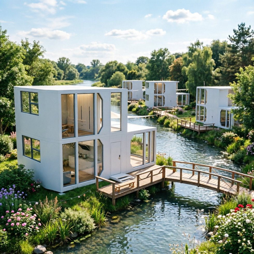 Modular Capsule Building Prefab Tourism Unit Engineered for Shorter Construction Cycles and Simplified Deployment